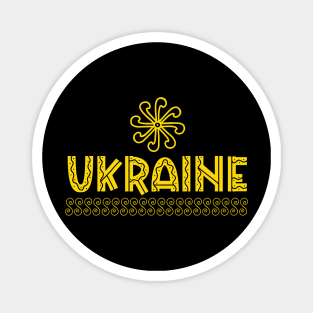 Ukrainian Ethnic SUNFLOWER Magnet